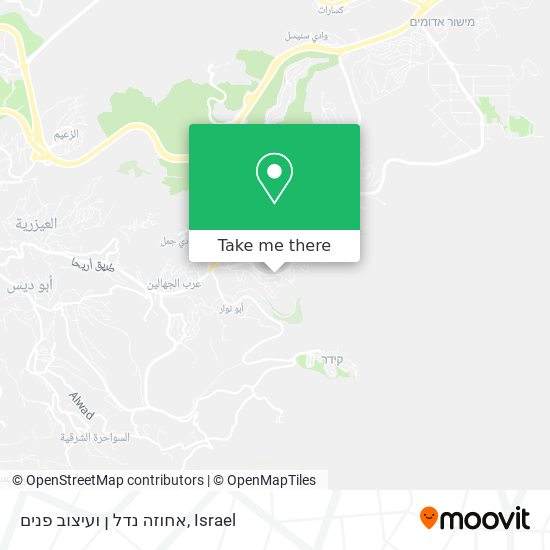 אחוזה נדל ן ועיצוב פנים map