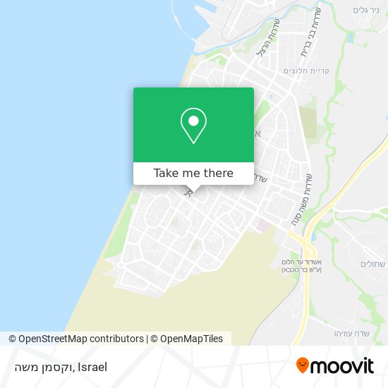 וקסמן משה map