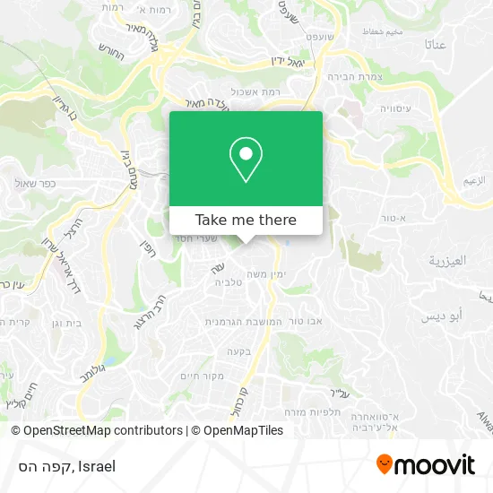 Карта קפה הס