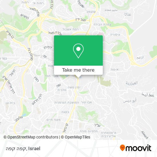 קפה קפה map