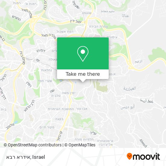 אידרא רבא map