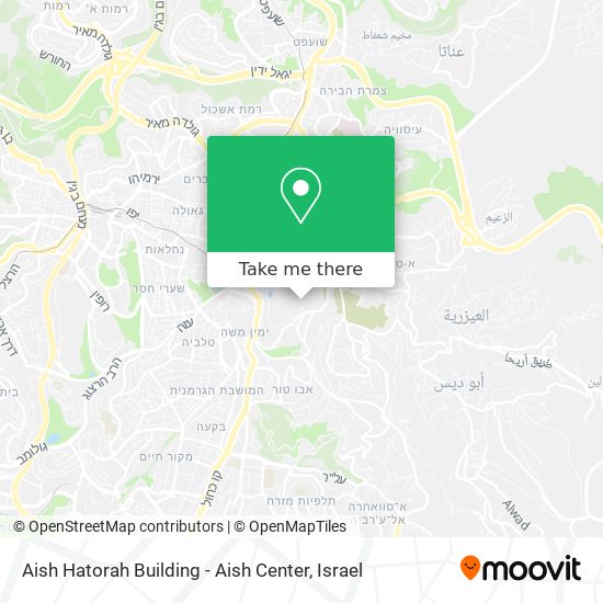 Aish Hatorah Building - Aish Center map