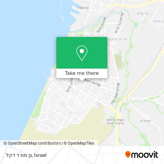 גן ממ ד דקל map