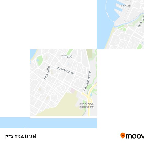 צמח צדק map