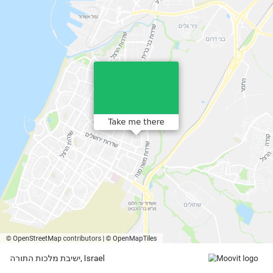 ישיבת מלכות התורה map