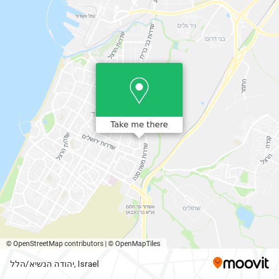 Карта יהודה הנשיא/הלל
