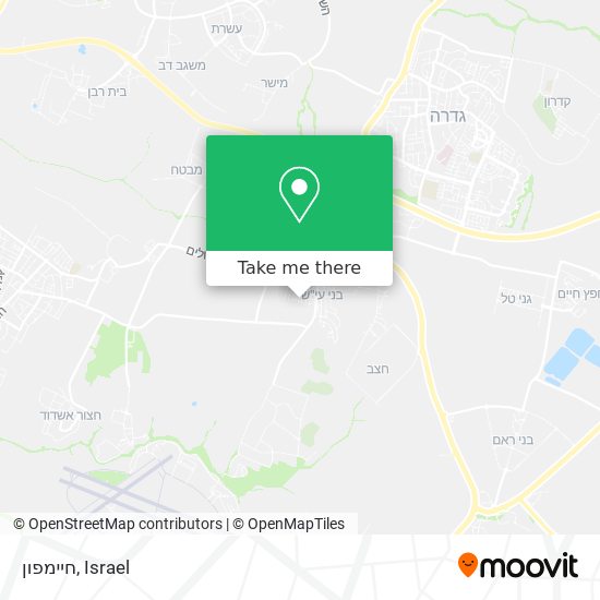 חיימפון map