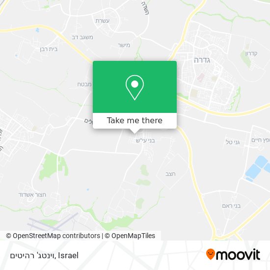 וינטג' רהיטים map