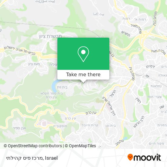 מרכז פיס קהילתי map