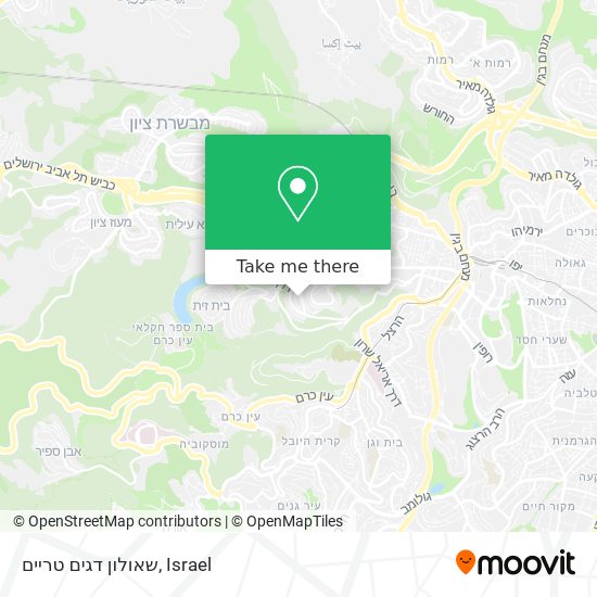 שאולון דגים טריים map