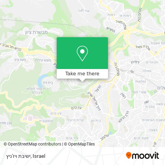 ישיבת ויז'ניץ map