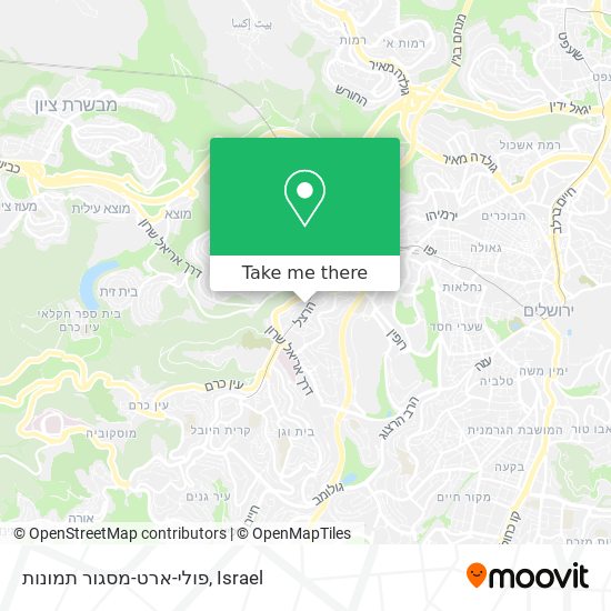 פולי-ארט-מסגור תמונות map