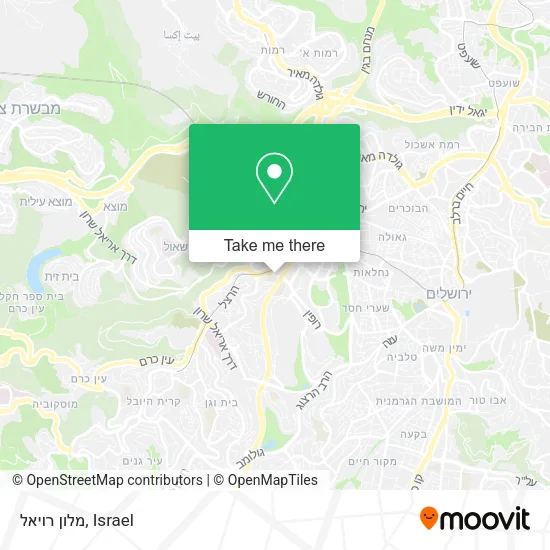 Карта מלון רויאל