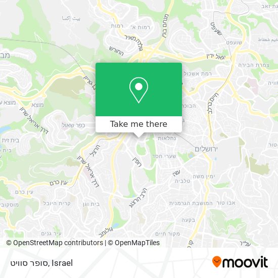 סופר סוויט map