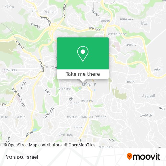 ספורטל map