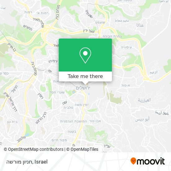 חניון מורשה map