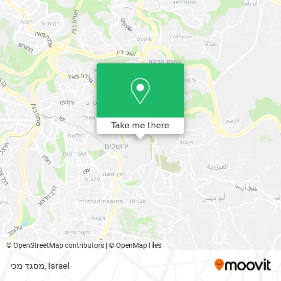 Карта מסגד מכי