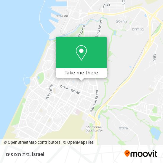 בית הצופים map