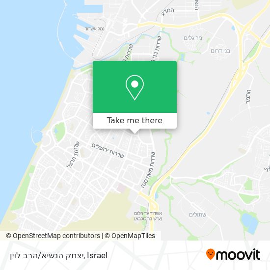 Карта יצחק הנשיא/הרב לוין