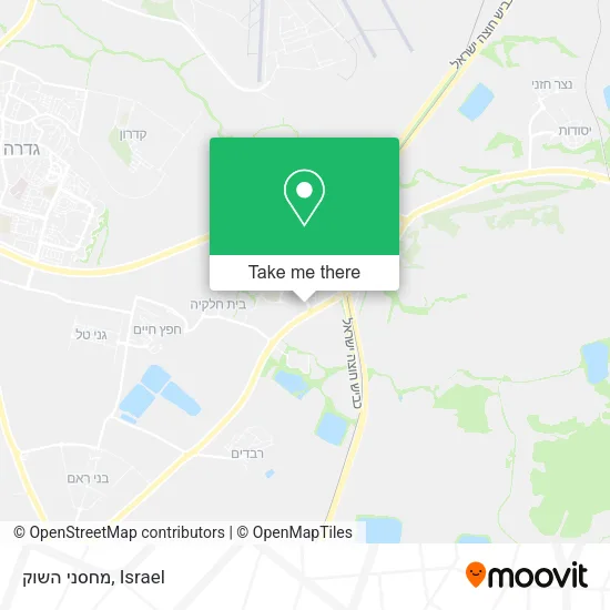 Карта מחסני השוק