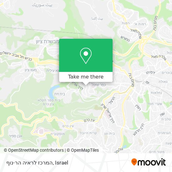 המרכז לראיה הר-נוף map