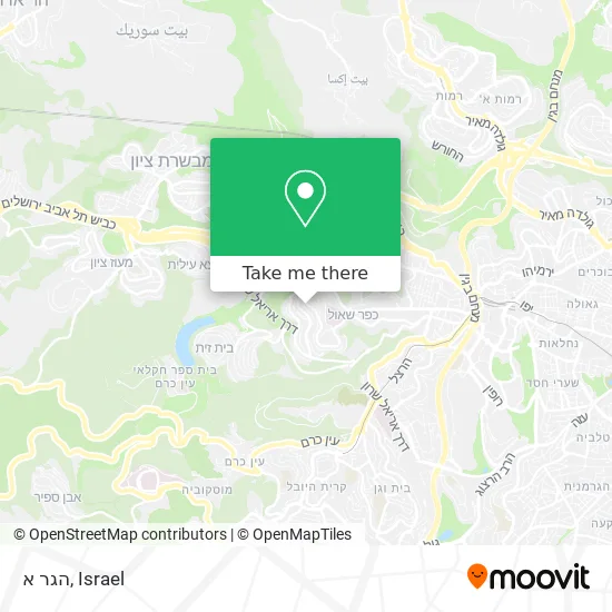 Карта הגר א