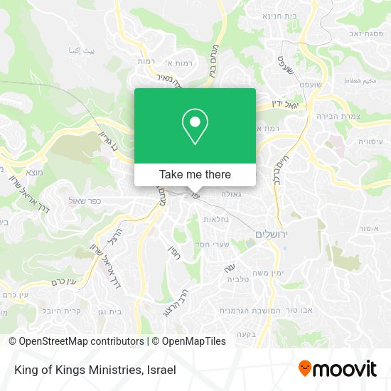 Карта King of Kings Ministries