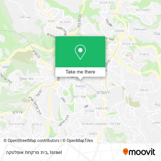 בית מרקחת אופלטקה map