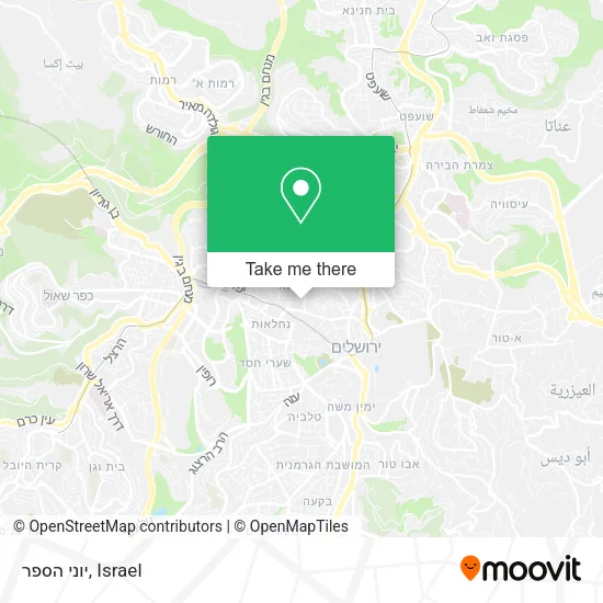 Карта יוני הספר