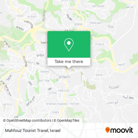 Mahfouz Tourist Travel map