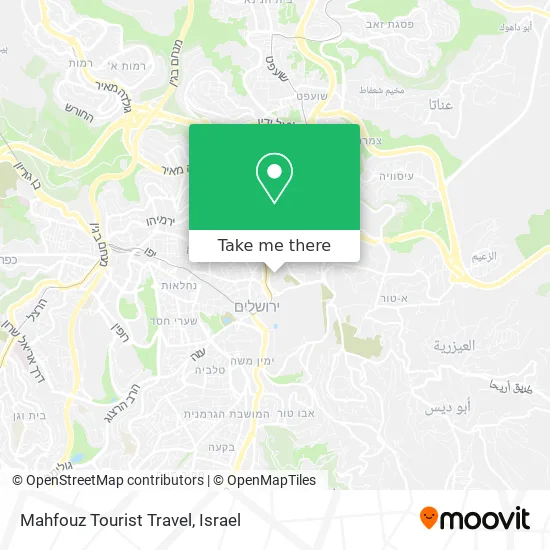 Карта Mahfouz Tourist Travel