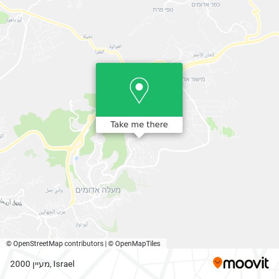 Карта מעיין 2000