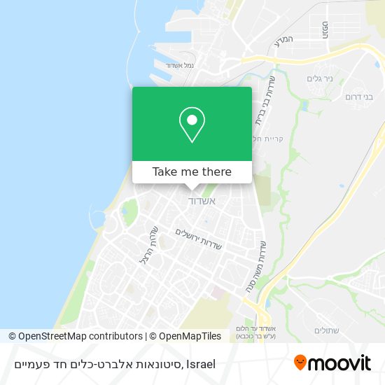 סיטונאות אלברט-כלים חד פעמיים map