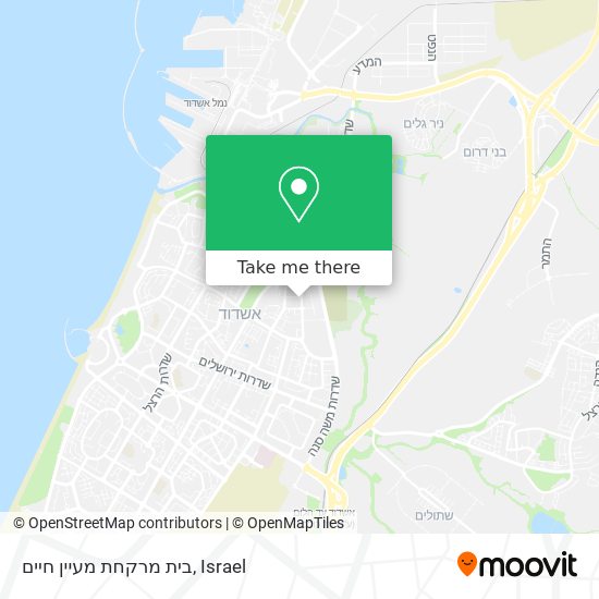 בית מרקחת מעיין חיים map