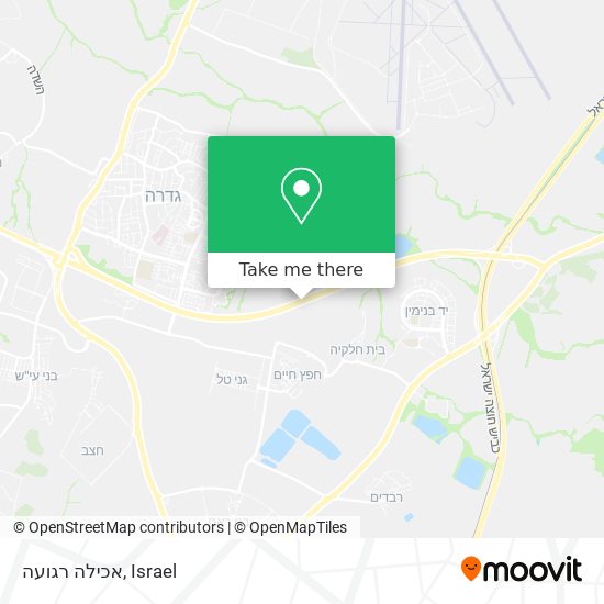 אכילה רגועה map