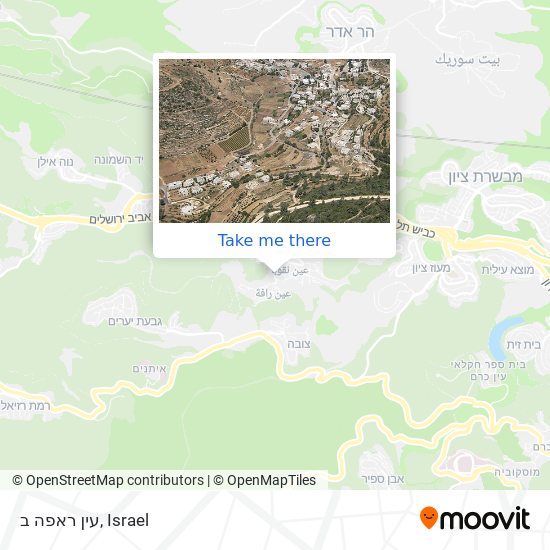 עין ראפה ב map