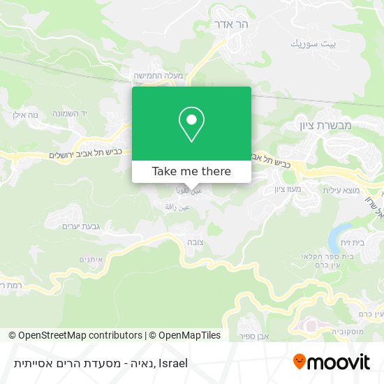 נאיה - מסעדת הרים אסייתית map