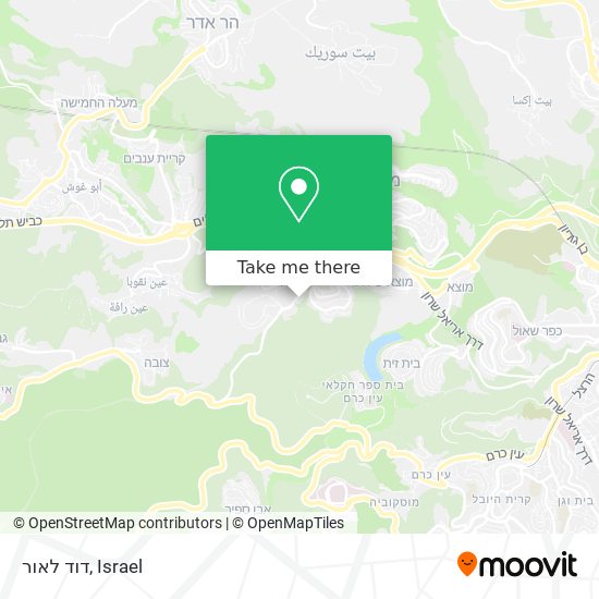 דוד לאור map