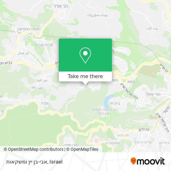 אבי-בן יין ומשקאות map