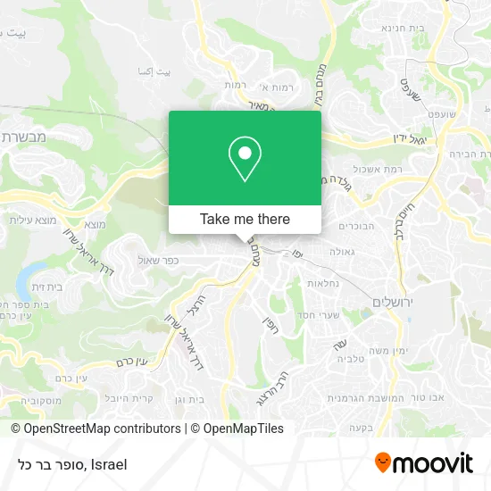 סופר בר כל map