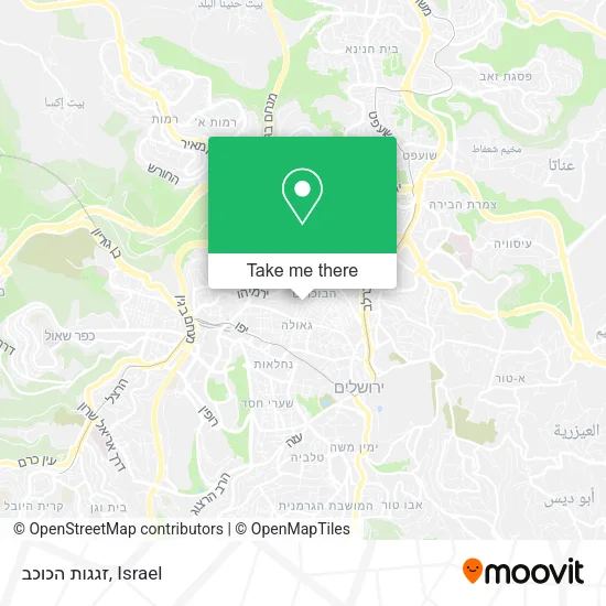 זגגות הכוכב map