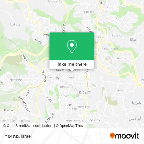 Карта נוה אור