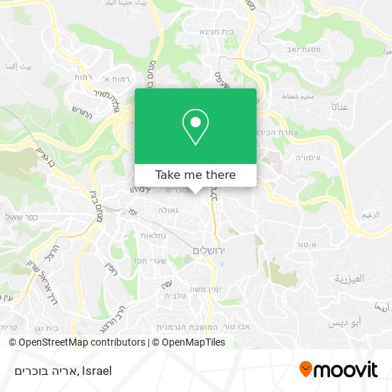 אריה בוכרים map