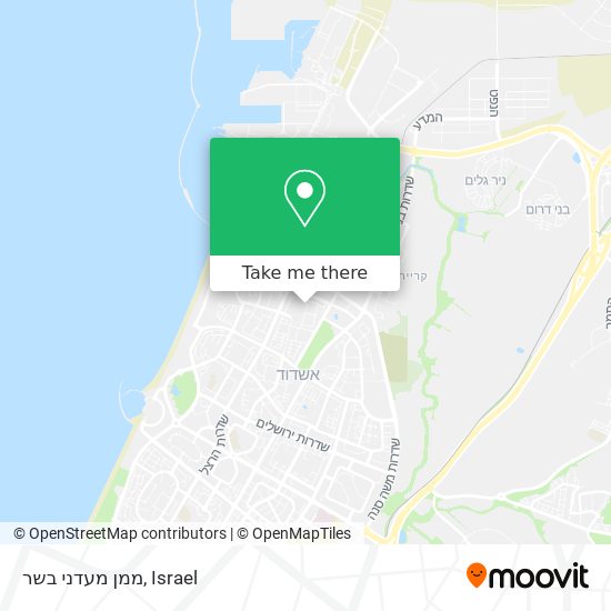 ממן מעדני בשר map