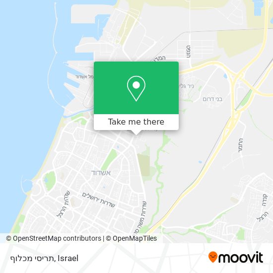 תריסי מכלוף map