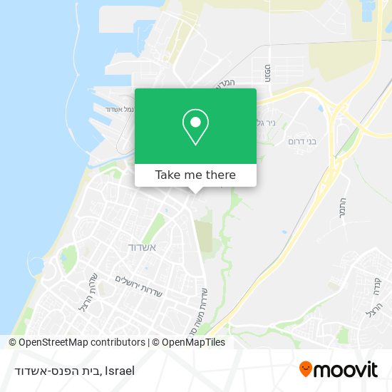 בית הפנס-אשדוד map