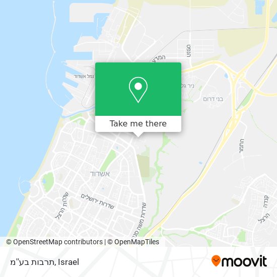 תרבות בע''מ map