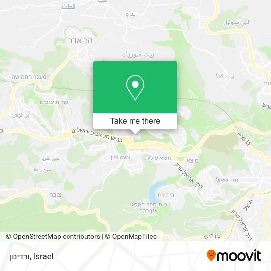 Карта ורדינון