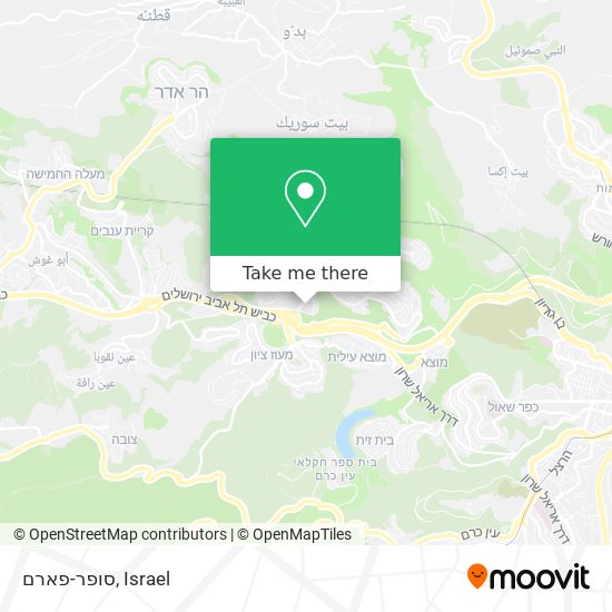 סופר-פארם map