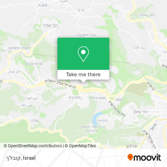 קובל'ך map